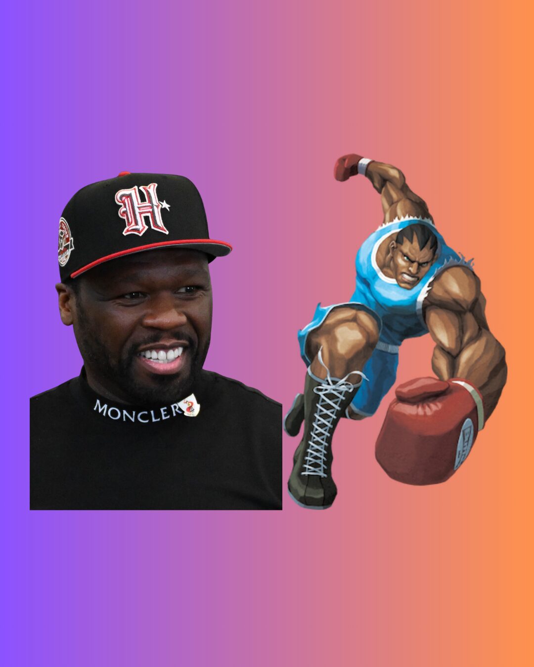 ¡50 Cent entra al ring de Street Fighter!