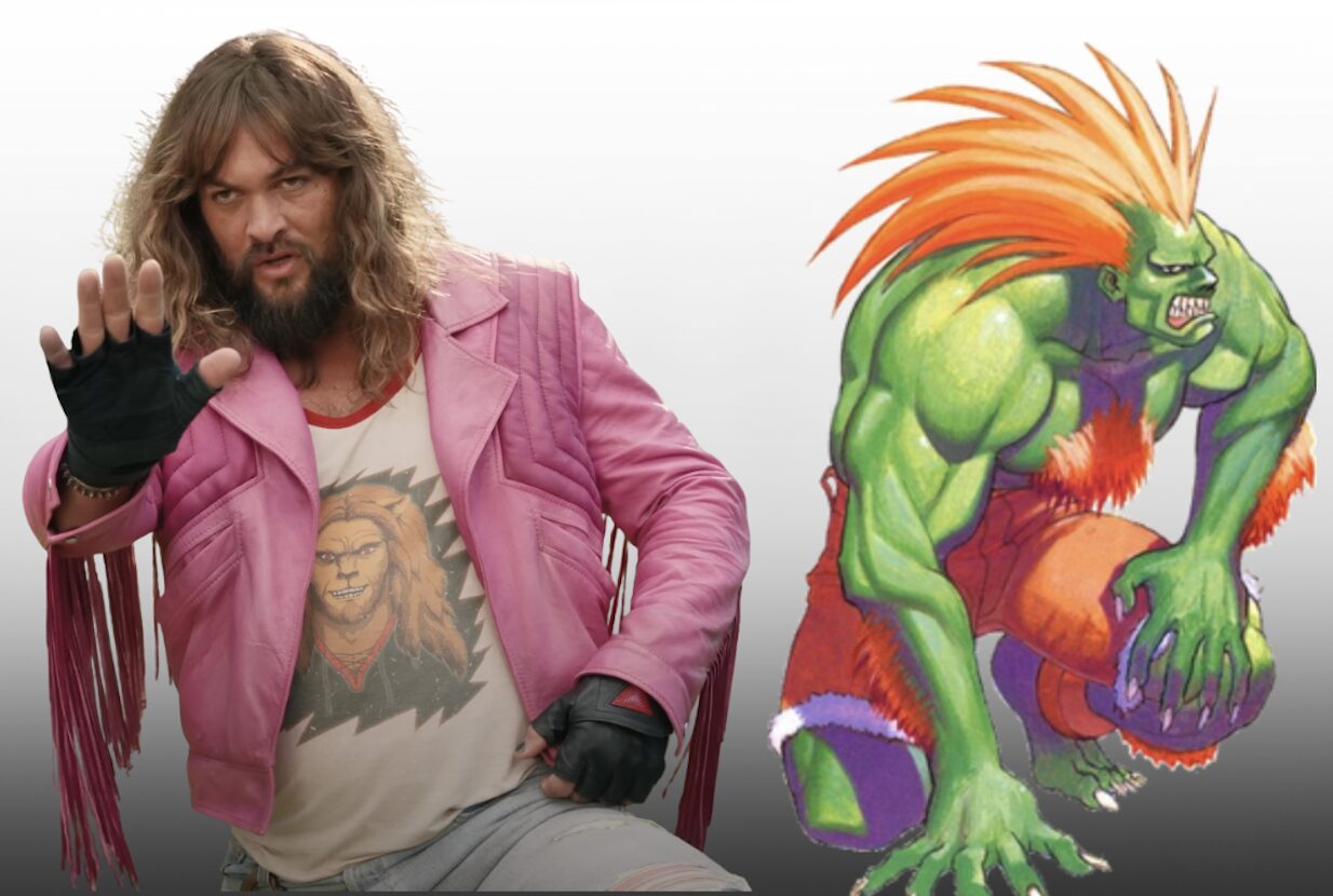 Jason Momoa se transforma en Blanka para Street Fighter
